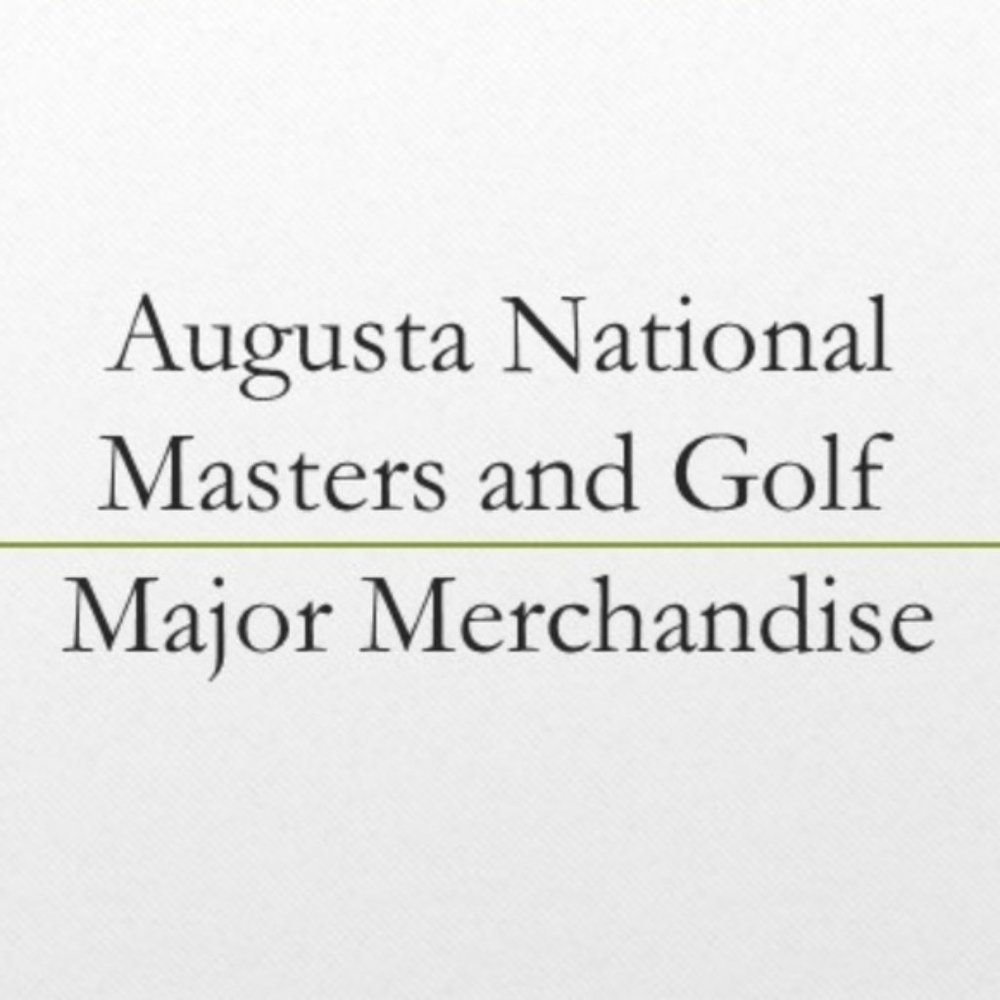 Augusta National Masters Official Merchandise